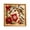 #A07-C, variant on Christmas Sea Glass Art Kit, Winter Festive Cardinal Bird Xmas Mosaic Supplies, Framed Craft Kit Compatible with Multiple Home Decoration Styles