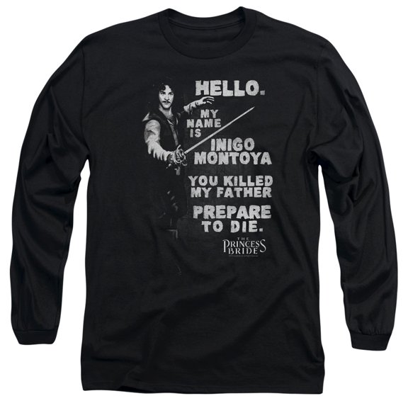 Princess Bride - Hello Again - Long Sleeve Shirt - XXX-Large