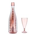 thumbnail image 3 of Juego de 5 copas de vino plegables portátiles, copa transparente desmontable,, 3 of 8