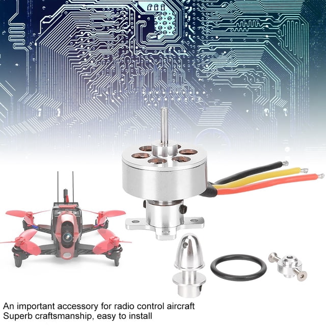 RC Brushless Motor Propeller Airplane Motor Accessory Fit for KT Board Foam Fixed Wing Aircraft Airplane
