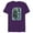 Purple, variant on Marvel Studios The Marvels Dar-Benn with Hammer - Short Sleeve Blended T-Shirt for Adults - Customized-Dark Heather
