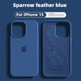 thumbnail image 2 of Funda Oficial De Silicona Suave Para iPhone 15 Pro MAX 11 12 13 14 X XS XR 7plus 8plus Protección Contra Golpes Cubierta Trasera, 2 of 3