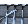 thumbnail image 4 of QUEST -Spoons Alessi Delta Spoon Lot Of 12 Heart-Shaped Coffee Tea Dessert 5, 4 of 6