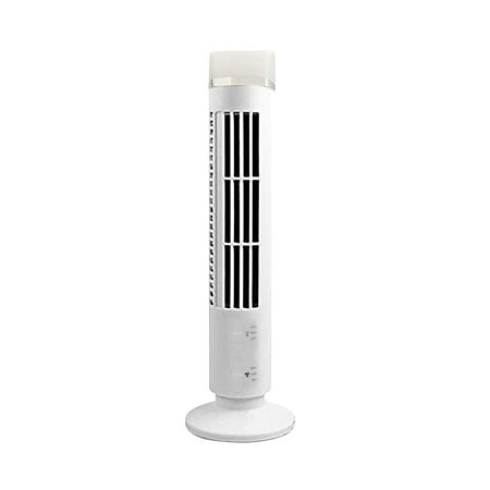 

Fans That Blow Cold Air Large Room LED Tower Fan With Light Portable USB Powered Electric Powerful Airflow Quiet Operation Mini Standing Conditioner For Home Office Desktop for Use