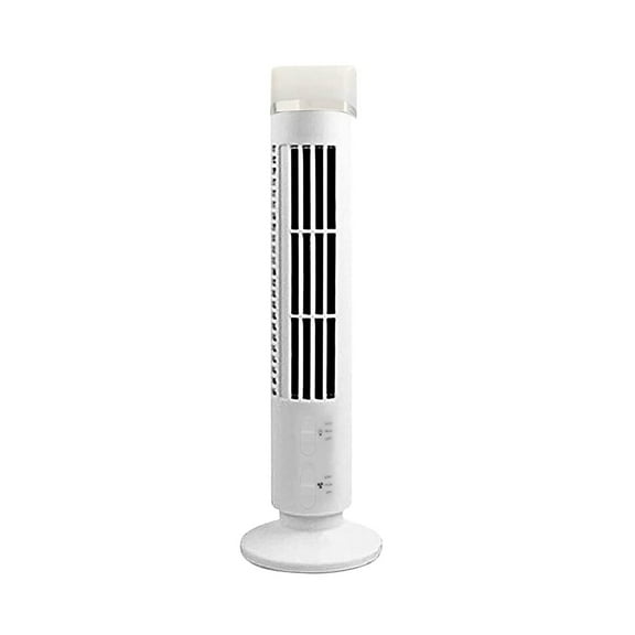 Jrocdr LED Tower Fan With Light Portable USB Powered Fan With Powerful Airflow Quiet Operation Mini Standing Air Conditioner Air Fan Portable Exhaust Fan Battery Powe Fans Portable Work Fan Mini Fan