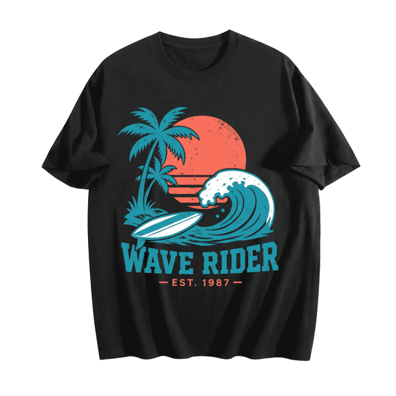 Men's 100% Cotton Short Sleeve Crewneck Graphic T-Shirt, Soft Breathable Moisture Wicking Casual Basic S-3XL