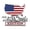 1 PC(B), variant on USA Faith, Family & Freedom Metal Emblem, 3D American Eagle Flag Pattern Car Emblem for Truck SUV RV Vehicle Tailgate (2 PCS)