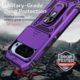 thumbnail image 6 of Fashion Case with Holder Stander Kickstand Drop Resistant Shockproof Case For Google Pixel 9 Pro (6.3inch) /  For Google Pixel9 (6.3inch), 6 of 9