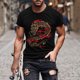 thumbnail image 2 of Camisetas de Manga Larga para Hombres Imprimir Cuello Redondo Camiseta de Sudadera Casual, Camiseta Unisex de Poliéster para Uso Al Aire Libre, Diario Y Primavera Verano, 2 of 5