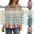thumbnail image 3 of Women's Plus Size Tops Summer Flowy Crew Neck Short Sleeve Babydoll Shirts Casual Loose Solid Color Blouses (XL, White), 3 of 7
