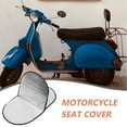 thumbnail image 3 of EXHUMKY Funda Para Cojín De Asiento De Motocicleta En Color Plata Resistente Al Calor, 3 of 6