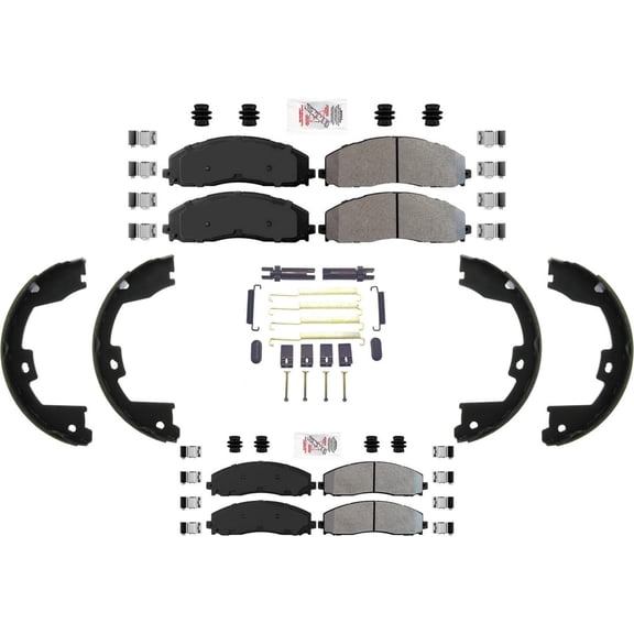 AmeriPro Fleet Brake Pads Parking Brake Shoes For Ford F250 Super Duty 13-2022