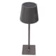 thumbnail image 5 of Lámpara de mesa LED inalámbrica, táctil y de metal, portátil, recargable, 3 temperaturas de color, gris, 5 of 14