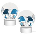 thumbnail image 2 of Naloa Snow Gnome for Winter Acrylic LED Night Light Custom LED Lights Personalized Nightlight Customized Gifts for Family Couples Friends, 2 of 9