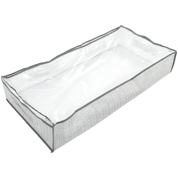 Baluue Large Foldable Storage Container with Lid, Clothes Organizer for Home, Closet, and Bedroom Storage Solutions