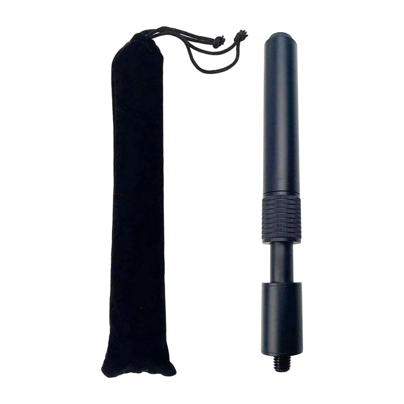 funtasica Pool Cue Extender Telescopic Billiards Pool Cue Extension Professional Cue End Lengthener for Training Snooker Tool Equipment B