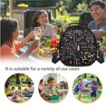 thumbnail image 6 of Jeiento Math Formula Backpack for Girls Bookbag Set with Lunchbox Lightweight Elementary School Bag 3rd Grade School Supplies 3 in 1Primary Book Bag Black, 6 of 7