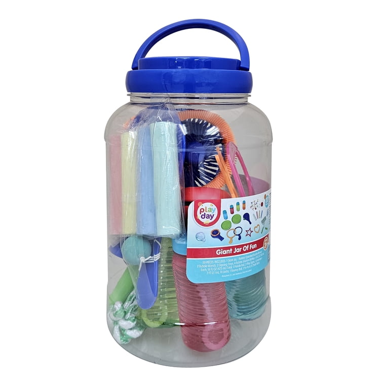 Play Day Jar of Fun, 30-Piece Activity Kit with Carrying Case photo 8