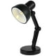 thumbnail image 2 of Muyoka Mini lámpara de mesa LED Luz de escritorio plegable Lámparas de lectura nocturna que funcionan con pilas con 3 baterías de repuesto Lámpara de lectura LED flexible Luz de libro para el cuidado Muyoka Hogar, 2 of 7