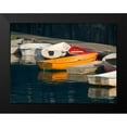 thumbnail image 2 of Perry, Rachel 14x12 Black Modern Framed Museum Art Print Titled - Row Boats I, 2 of 5