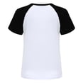 thumbnail image 2 of Hiijoy Girls Hearts Print Short Sleeve T-Shirt Crew Neck Summer Casual T Shirt, 2 of 4