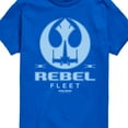 thumbnail image 3 of Star Wars - Rebel Fleet Flight Patch - Toddler And Youth Short Sleeve Tee, 3 of 5