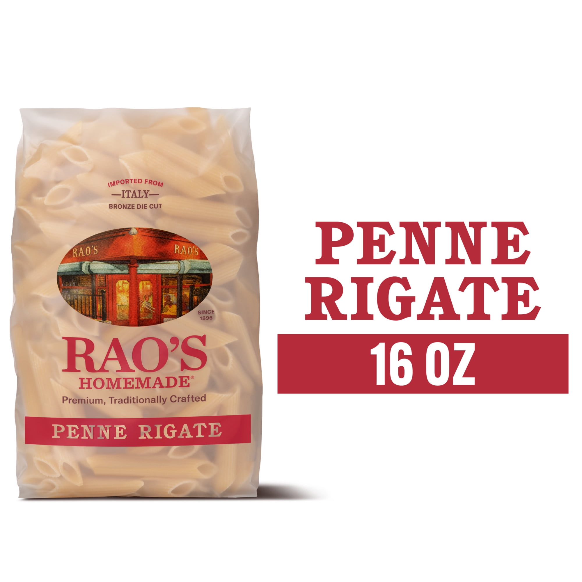 (6 pack) Rao's Homemade Penne Rigate Pasta, 16 oz