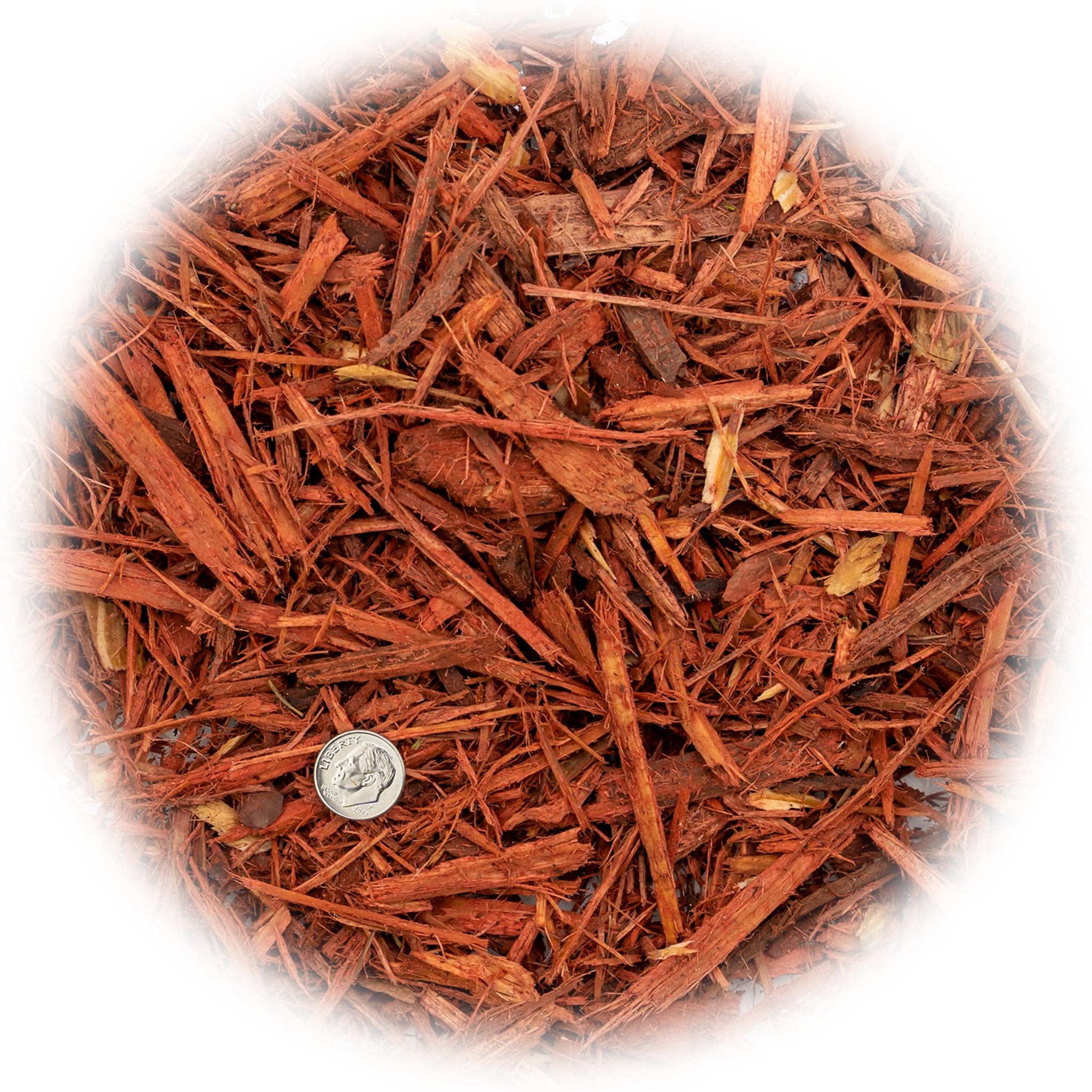 ⭐ Gardenera Red Mulch - Enhance Your Garden's Health and Aesthetic Appeal - 10 QUARTS