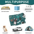 thumbnail image 4 of French Bulldog Gift Blanket, " Bulldog Throw Blanket for Women Men Kids Teens, Bulldog Lovers Gift, Soft Flannel Dog and Paw Print Blanket for Couch Sofa Bed(40"x50"), 4 of 8
