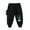 Black, variant on Chenyin Infant Baby Boys Girls Fleece Pants Warm Print Trousers Sweatpants with Pockets Boys Girls Fall Winter Padded Casual Pants for Toddler 3 Months-4 Years