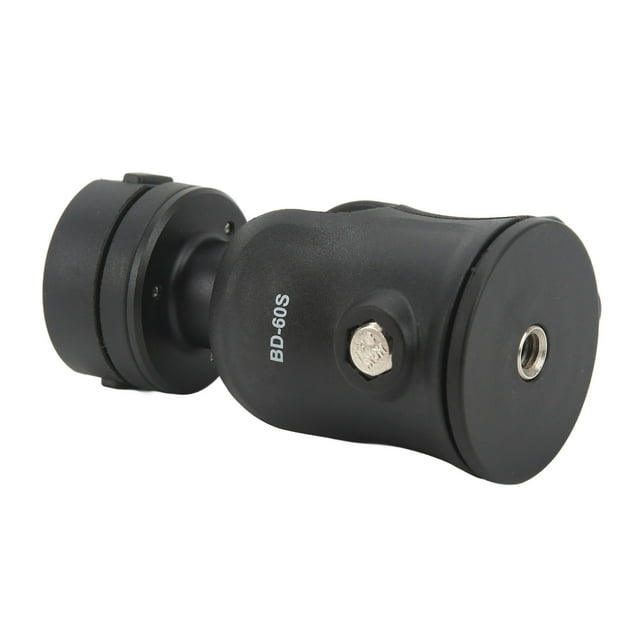 Camera Stabilizer, U Shaped Grooved Tripod Ball Head Strong Locking Force Flexible 360 Degree Rotation for Outdoor Shooting