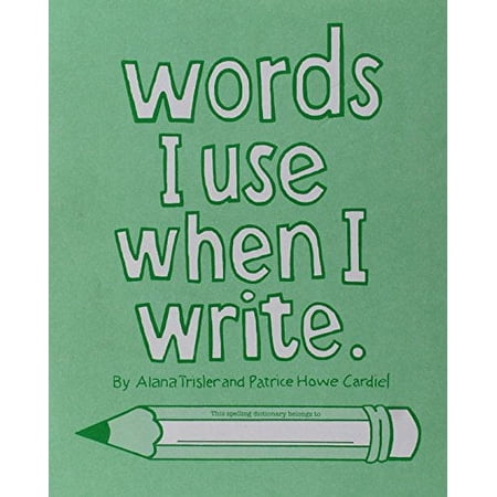 Words I Use When I Write, Grades 1-2 (Homeschool Edition)