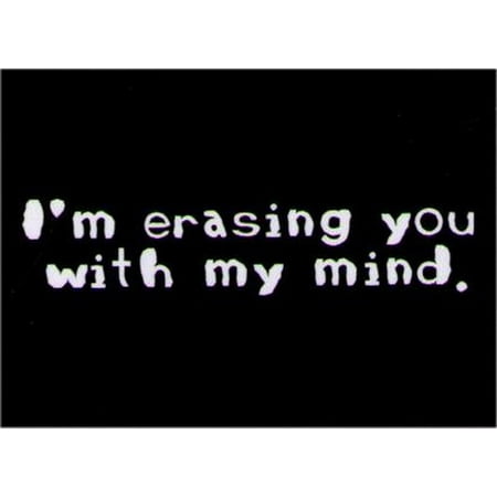 

I m Erasing You With My Mind Magnet DM2212