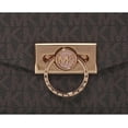 thumbnail image 3 of Michael Kors Ladies Hendrix Extra-small Logo Convertible Crossbody Bag - Brown, 3 of 6
