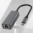 thumbnail image 4 of Adaptador de red LAN Gigabit Ethernet tipo C a RJ45 Adaptador LAN con cable USB tipo C, 4 of 6