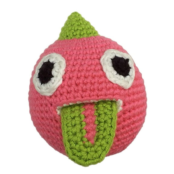EHJRE Children Learn To Crochet Kit for Knitting 3D Tomato Stuffed Doll Handcrafts