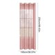 thumbnail image 3 of CaiYueKe Semi Sheer Curtains with Silver Embossed Pattern Modern Window Treatments for Living Room Bedroom Polyester Grommet Top Blackout Drapes Home Decor, 3 of 7