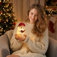 thumbnail image 6 of Cute Ghost Reading Book Lamp, Halloween Light Up Ghost Statue Night Light House Mantel Decor, Ghost Warm Lighted Indoor Figurine Lamps for Party Bedroom Shelf Table Centerpiece (S), 6 of 7