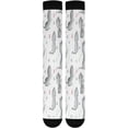 thumbnail image 7 of Coolnut Cute Cartoon Cat Compression Socks Women Men Knee High Stockings for Sports, Running, Travel 1Pair Gift, 7 of 7