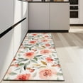 thumbnail image 4 of Pioneer Flower Floral Print Pattern Kitchen Rug Mat,Kitchen Runner Rugs Non Skid Washable,Decorative Kitchen Floor Mats for Kitchen,Sink,Laundry,17"X47", 4 of 5