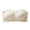 White, variant on Women's Solid Color Strapless Bra Enhanced Bust Appearance Non Thin Bandeau Push Up Bra Maternity Bra Padded, Size M