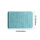 thumbnail image 3 of Alfombra de baño absorbente engrosada - Alfombra de inodoro mullida antideslizante - 60x40cm - Tapetes lavables para casa, dormitorio y puerta, 3 of 6