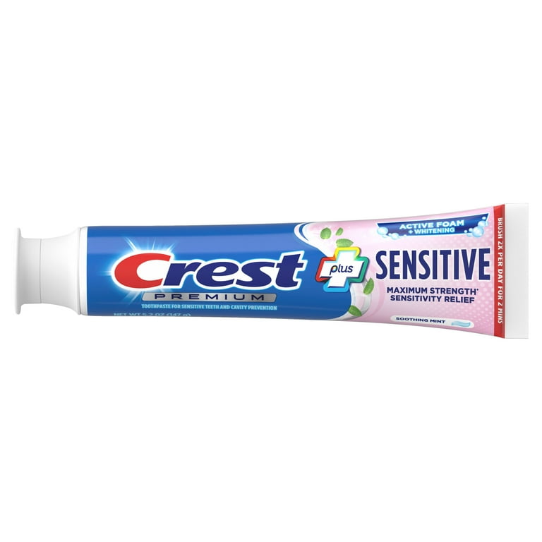 Crest Premium Plus Whitening & Sensitive Toothpaste