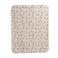 thumbnail image 1 of Waterproof, washable and breathable cotton changing mat, 80 x 100 cm, soft orange color., 1 of 3