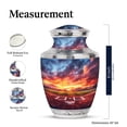 thumbnail image 2 of KARYLIZ Baseball Keepsakes for Ashes Of Loved Ones - Large Urns for Human Ashes Adult - Cremation Urn for Women - Urns for Male - Funeral for Ashes Adult Male 1 Large Funeral, 2 Small Funeral, 2 of 2
