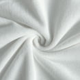 thumbnail image 2 of Flxxie Ultra Soft Velvet 3 Pieces Duvet Cover Set with Pillow Shams, Queen, White, 2 of 5