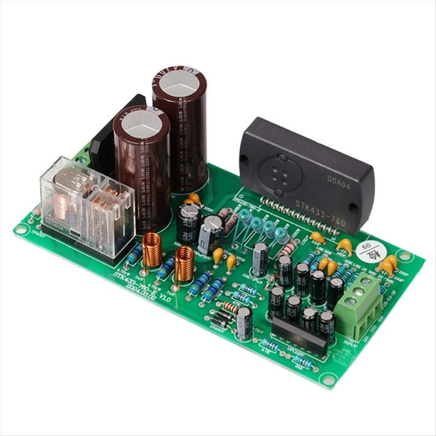 Kit de Amplificador de Alta Fidelidad STK433-760 de Película Gruesa 50WX2, Placa Terminada, 1 Pieza