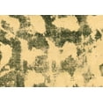 thumbnail image 1 of Ahgly Company Indoor Rectangle Abstract Brown Modern Area Rugs, 2' x 4', 1 of 4