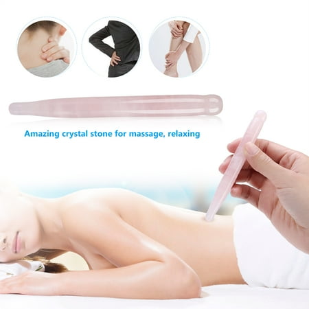 Crystal Massage - HURRISE 1PC Natural Stone Carving Polished Massage Health Relaxation Crystal Stick, Massage Stone Stick, Crystal Stick