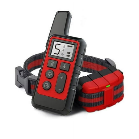 Dog Training Collar/Portable Remote Control Electric Bark Stopper Waterproof Pet Training Device